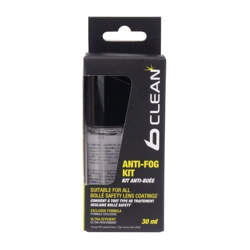 Zestaw Anti-Fog B-Clean B200 ze ściereczką z mikrofibry - 30 ml - Bolle
